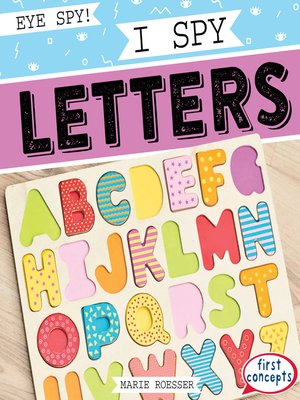 cover image of I Spy Letters